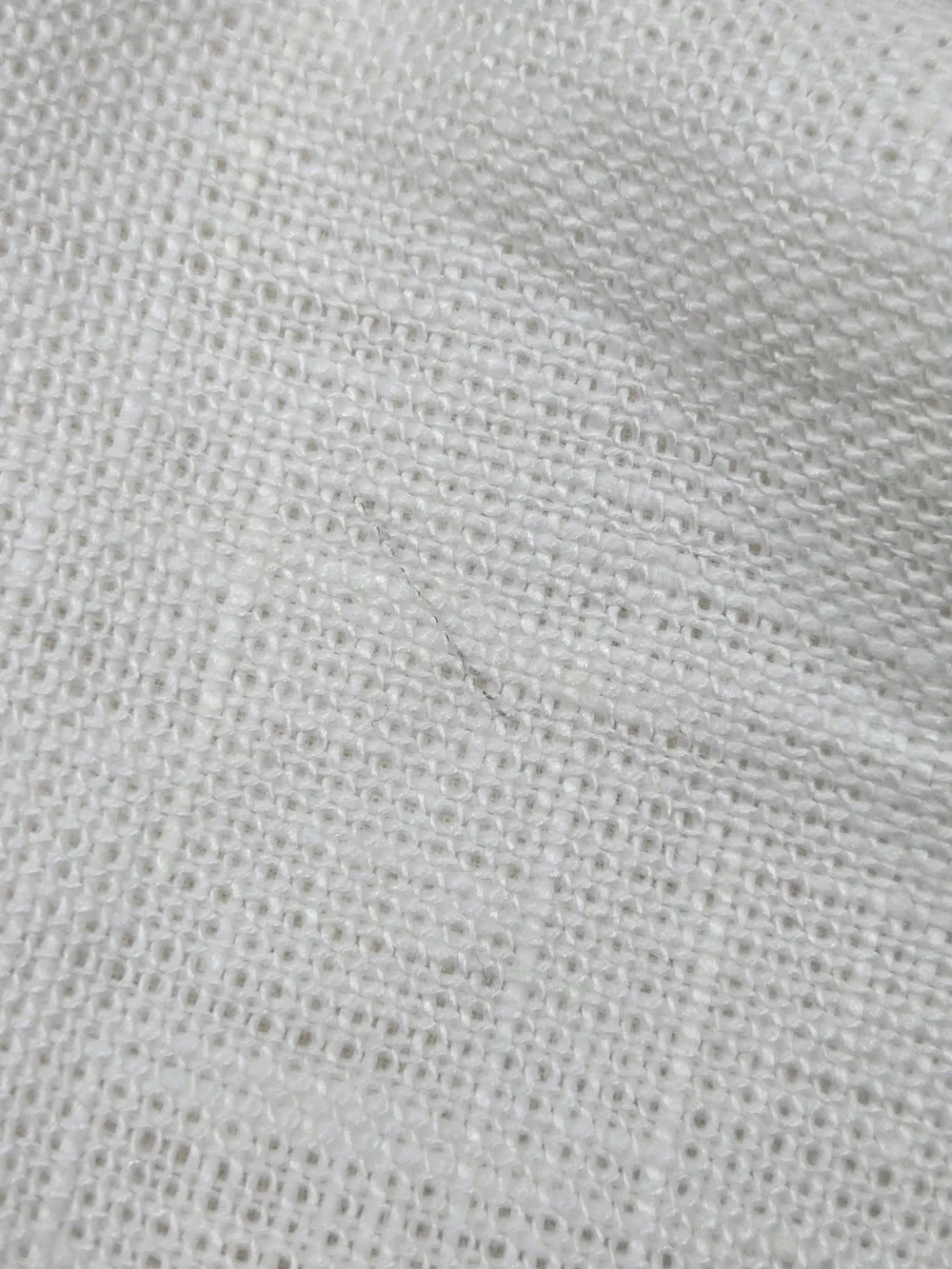 QUINCE Set Of 2 48x108 Heavyweight European Linen Curtains White 0231
